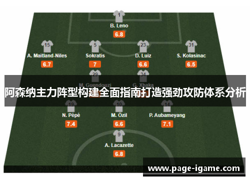 阿森纳主力阵型构建全面指南打造强劲攻防体系分析