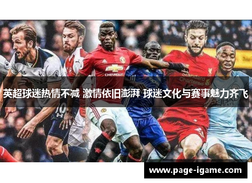 英超球迷热情不减 激情依旧澎湃 球迷文化与赛事魅力齐飞 英超球迷热情不减 激情依旧澎湃 球迷文化与赛事魅力齐飞