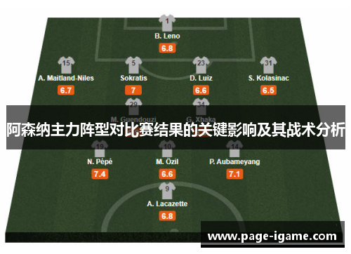 阿森纳主力阵型对比赛结果的关键影响及其战术分析